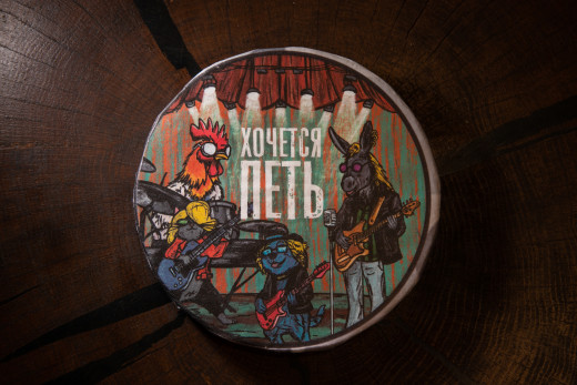 Шу пуэр «Хочется петь» - прессованный блин 357 г &mdash; 